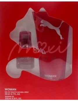 Puma Red Woman SET: Toaletní voda 20ml + sprchový gél 200ml
