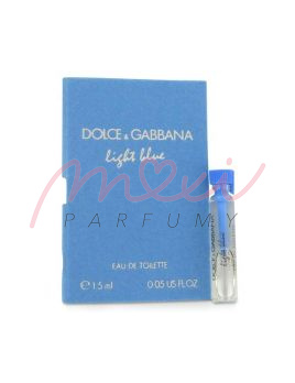 Dolce & Gabbana Light Blue, Vzorek vůně