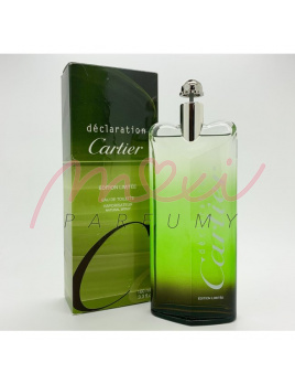 Cartier Declaration Edition Limitee Green, Toaletní voda 100ml - tester