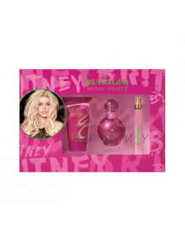 Britney Spears Fantasy SET: Parfumovaná voda 30ml + Parfémovaná voda 10ml + Tělový krém 50ml