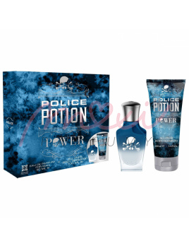 Police Potion Power, SET: Parfumovaná voda 30ml + Sprchový gél 100ml