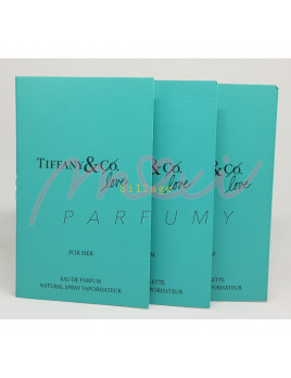Tiffany & Co. Tiffany & Love for her, odstrek s rozprašovačom 3ml - EDP