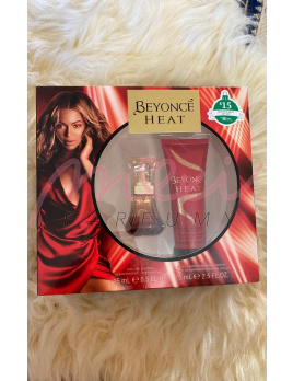 Beyonce Heat, Parfumovaná voda 15ml + 75ml sprchový gél