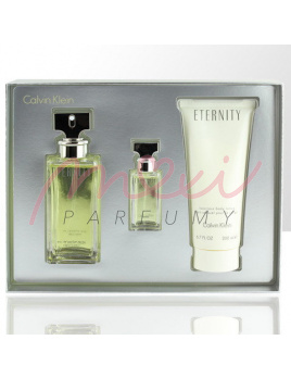 Calvin Klein Eternity Woman SET: Parfémovaná voda 100ml + Parfémovaná voda 10ml + Tělové mléko 200ml