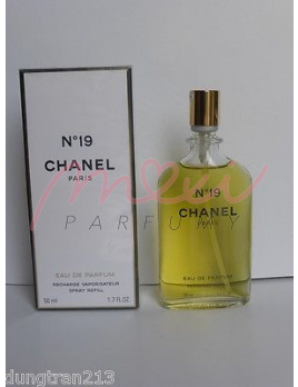 Chanel No. 19, Parfémovaná voda 50ml - náplň s rozprašovačom