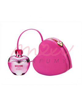 Moschino Pink Bouquet, Edt 100ml + kosmetická taška