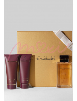 Dolce & Gabbana Pour Femme 2012 SET: Parfémovaná voda 100ml + Sprchovací gél 100ml + Tělové mléko 100ml