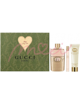 Gucci Guilty Pour Femme, SET: Parfumovaná voda 90ml + Parfumovaná voda 10ml + Tělové mléko 50ml