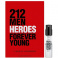 Carolina Herrera 212 Men Heroes Forever Young, Vzorek vůně EDT