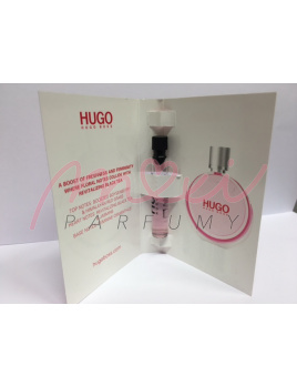 Hugo Boss Hugo Woman Extreme, Vzorka vone
