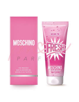 Moschino Fresh Couture Pink, Sprchový gél 200ml