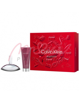 Calvin Klein Euphoria Woman SET: Parfumovaná voda 100ml + Tělové mléko 100ml