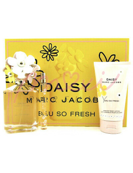 Marc Jacobs Daisy Eau So Fresh, Toaletní voda 125 ml + Tělové mléko 150 ml + Toaletní voda 10 ml