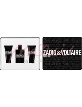 Zadig & Voltaire This is Him! SET: Toaletní voda 50ml + 2x50ml Sprchový gél