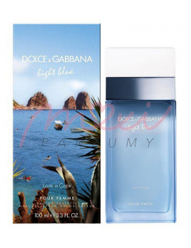 Dolce & Gabbana Light Blue Love In Capri, Toaletní voda 100ml