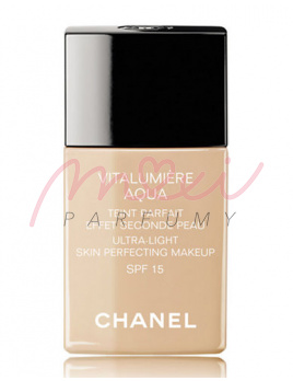 Chanel Vitalumiére Aqua hydratačný Make-up odtieň Beige-Rose Sable BR 30 (Ultra-Light Skin Perfecting Makeup) SPF 15 30 ml