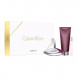 Calvin Klein Euphoria SET: Parfémovaná voda  100ml + Tělové mléko 200ml + Parfémovaná voda 10ml - roll on