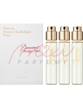 Maison Francis Kurkdjian Baccarat Rouge 540, Parfumovaná voda  3x11ml - Náplň