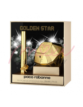 Paco Rabanne Lady Million, Edp 80ml +  1,18g tuhý parfém