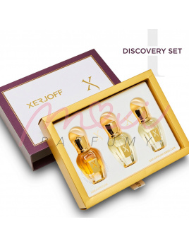 Xerjoff Discovery I, Set: Cruz Del Sur II Parfum 15 ml + Erba Pura EDP 15 ml + Uden Overdose Parfum 15 ml