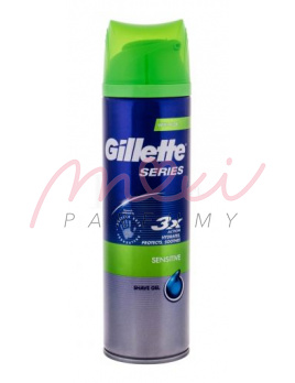 Gillette Series Sensitive, Gél na holení 200ml