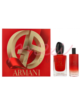 Giorgio Armani Si Passione SET: Parfumovaná voda 50ml + Parfumovaná voda 15ml