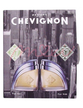 Chevignon 57 For Her + Chevignon 57 For Him, EDT + Vzorek vůně