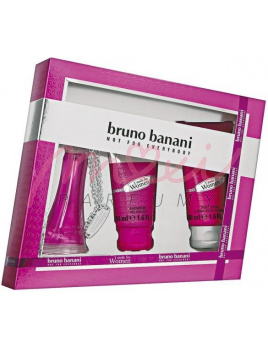 Bruno Banani Made for Woman, Toaletní voda 20ml + 50ml Sprchový gél + 50ml Tělové mléko