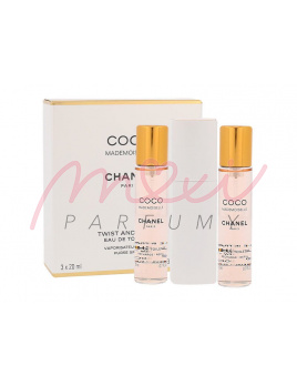 Chanel Coco Mademoiselle, Toaletní voda 3x20ml - Twist and spray