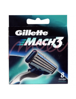 Gillette Mach3, Holící strojek - 1ks, 4 ks Náhradních hlavic