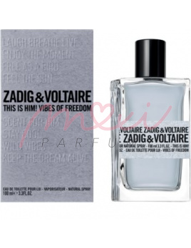 Zadig & Voltaire This is Him! Vibes of Freedom, Toaletní voda 100ml