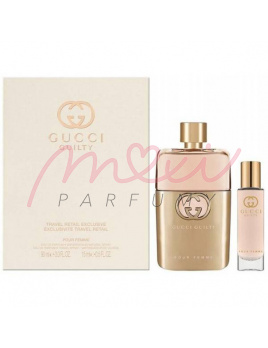 Gucci Guilty Pour Femme, SET: Parfumovaná voda 90ml + Parfumovaná voda 10ml