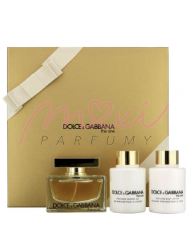 Dolce & Gabbana The One SET: Toaletní voda 100ml + Tělové mléko 100ml + Sprchovací gél 100ml