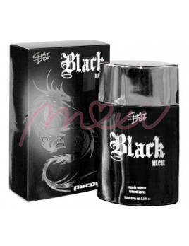 Chat Dor Pacoro Black men, Toaletní voda 100ml - Tester (Alternativa parfemu Paco Rabanne Black XS)