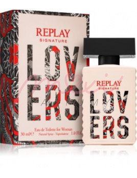 Replay Signature Lovers For Woman, Toaletní voda 30ml
