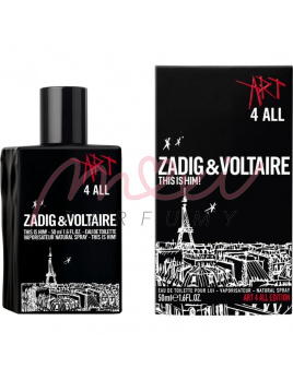 Zadig & Voltaire This is Him! Art 4 All Edition, Toaletní voda 50ml