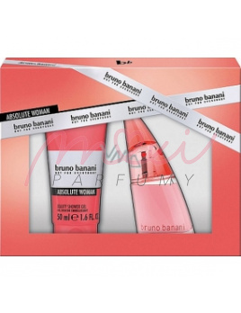 Bruno Banani Absolute Woman, edt 20ml + 50ml sprchovy gel