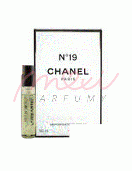 Chanel No. 19, Vzorek vůně - parfemovana voda