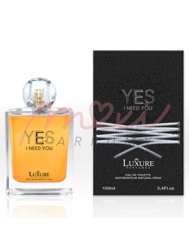 Luxure Yes I Need You, Toaletní voda 100ml - Tester (Giorgio Armani Stronger With You)