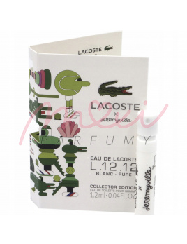 Lacoste Eau de Lacoste L.12.12 Blanc x Jeremyville for man, EDT - Vzorek vůně