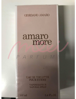 Giordano Parfums Amaro More, Toaletní voda 100ml (Alternativa parfemu Giorgio Armani Mania Woman)