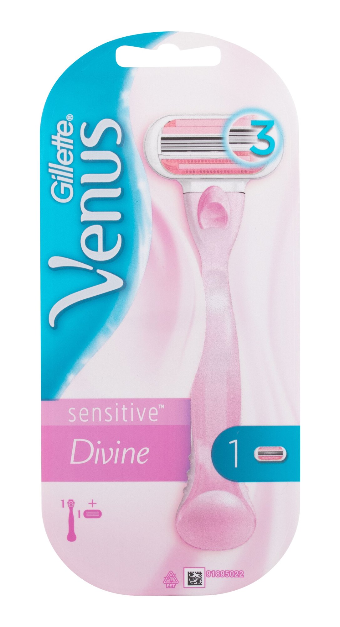 Gillette Venus Sensitive Divine, Holící strojek 1ks