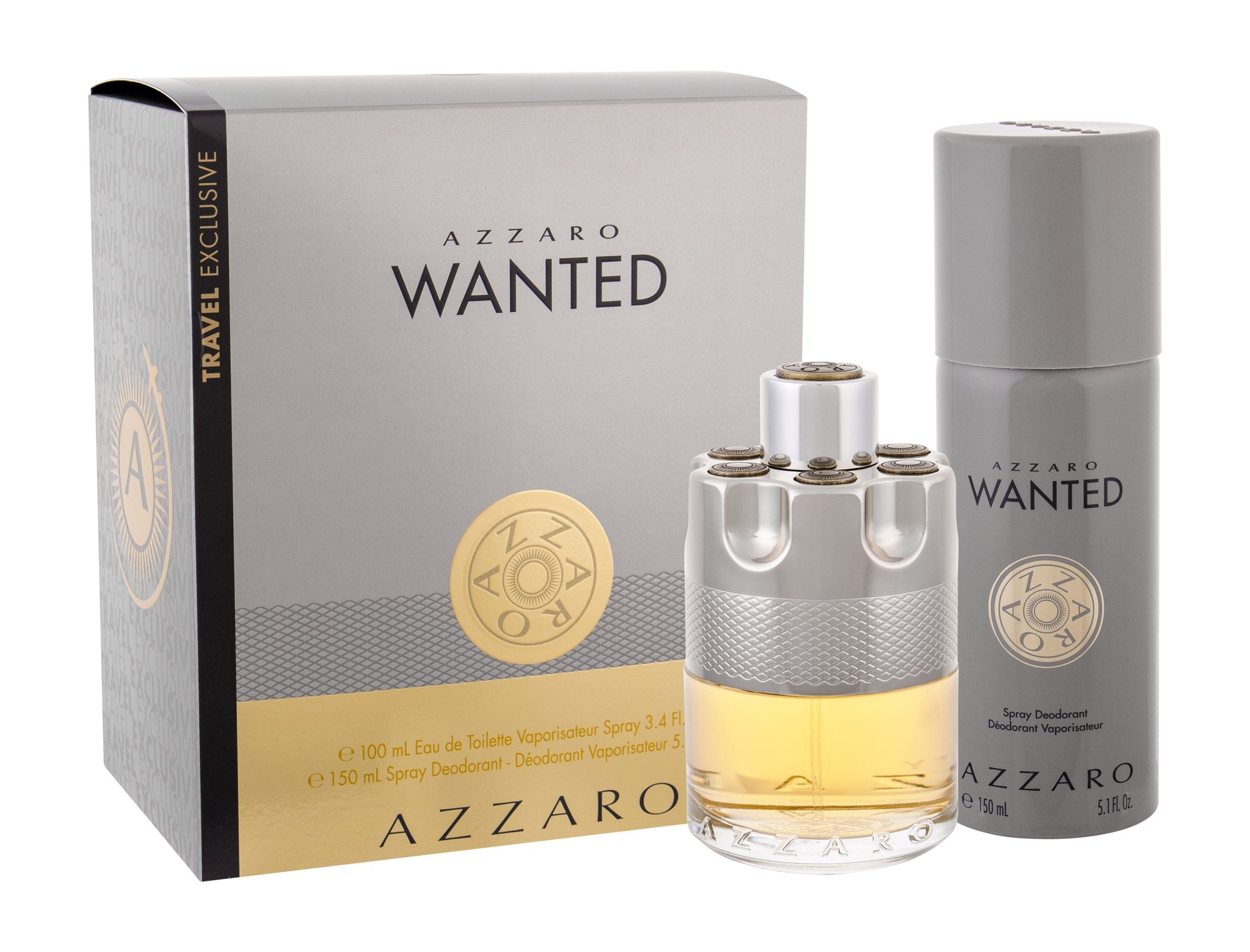 Azzaro Wanted, Toaletní voda 100 ml + deodorant 150 ml