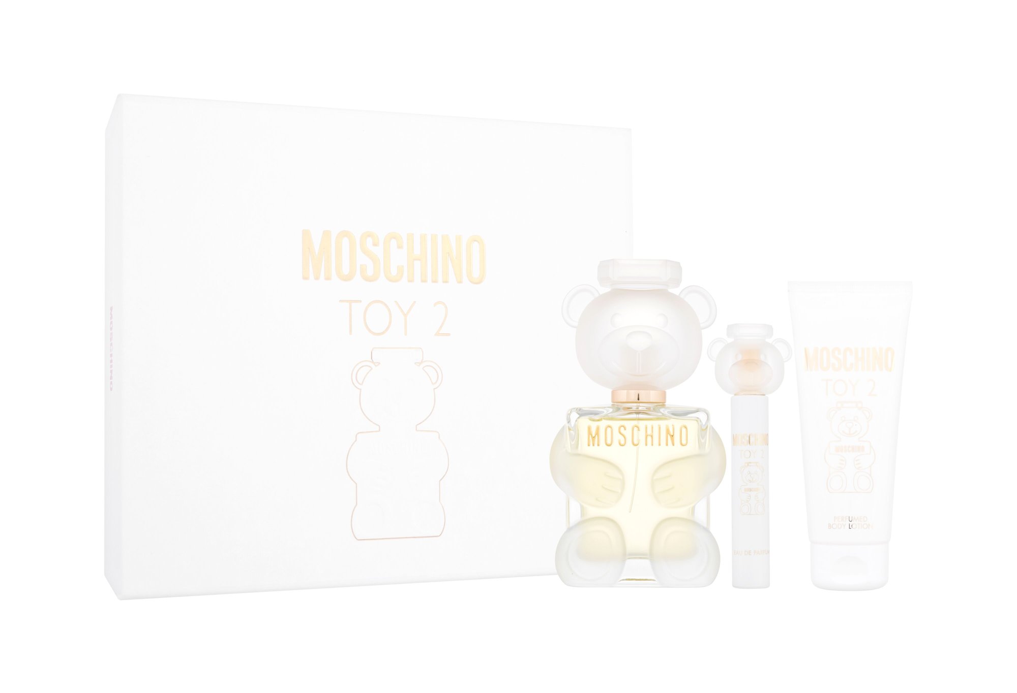 Moschino Toy 2 SET: Parfumovaná voda 100ml + Parfumovaná voda 10ml + Tělové mléko 100ml