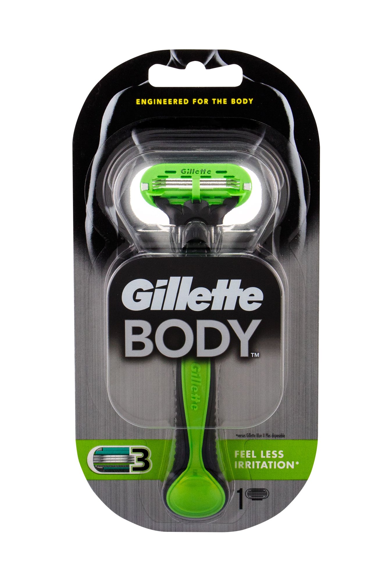 Gillette Body, Holící strojek 1ks