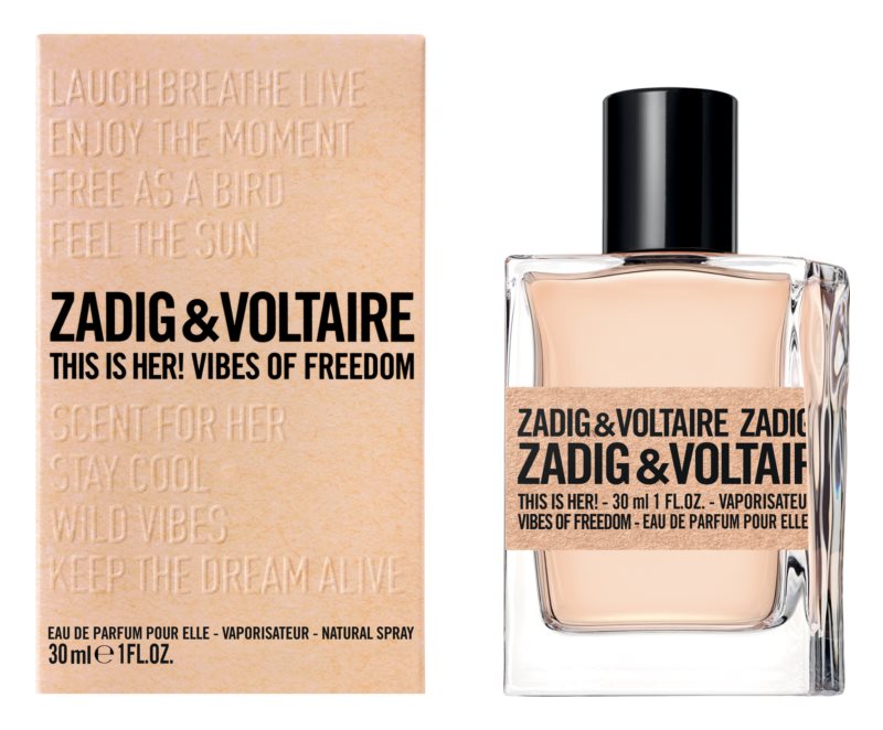 Zadig & Voltaire This is Her! Vibes of Freedom, Parfumovaná voda 50ml