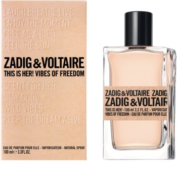 Zadig & Voltaire This is Her! Vibes of Freedom, Parfumovaná voda 100ml - Tester